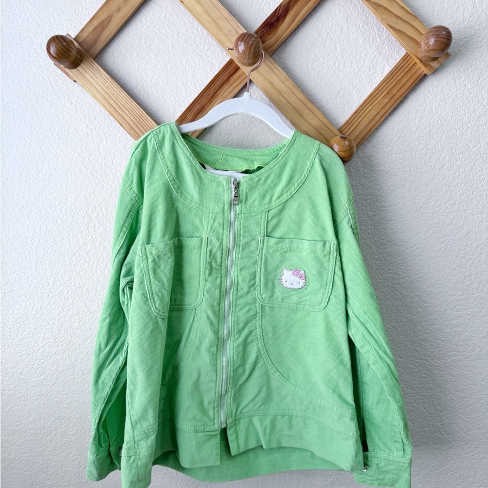 2005 Vintage Sanrio Hello Kitty Corduroy Jacket